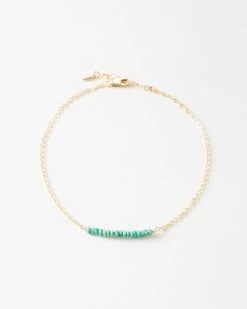 Maia Gemstone Anklet