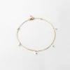 Pearl Droplet Anklet 2 Pearl Droplet Anklet -Gldn Shop anklet pearl drop 1838 Edit Edit