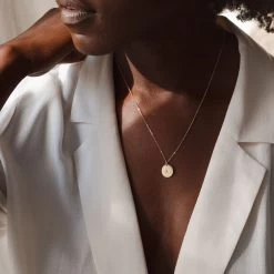 Personalized Vollmond Necklace -Gldn Shop aster 13 gldn 1150 edit