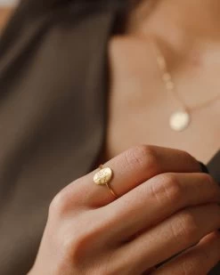 Birth Flower Ring -Gldn Shop aster flower ring 6c5058df 6f5b 40e6 b0a6 c243d0c6261e