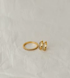 Aura Birthstone Hoops & Ring Set -Gldn Shop aura row gldn 4517 Edit