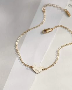 Alma Heart Bracelet -Gldn Shop bracelet GLDN gift guide 0454