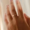 Micro Signet Ring Duo Set 1 Micro Signet Ring Duo Set -Gldn Shop bundle emma3068
