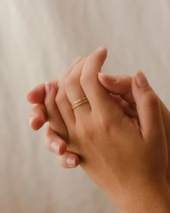 Essential Stacking Ring Set -Gldn Shop bundle emma3099