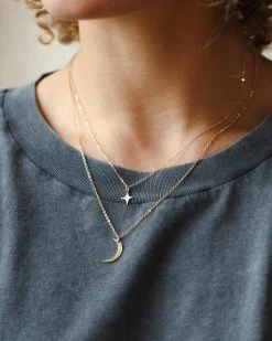 Lunar Phase Necklace 16 Lunar Phase Necklace -Gldn Shop celine stars gldn 3392 min