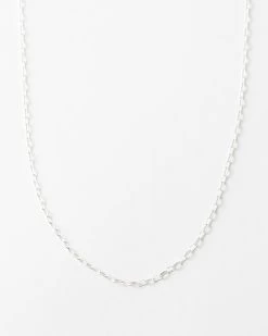 Mini Paperclip Chain -Gldn Shop dainty paperclip chain necklace SS 1 2