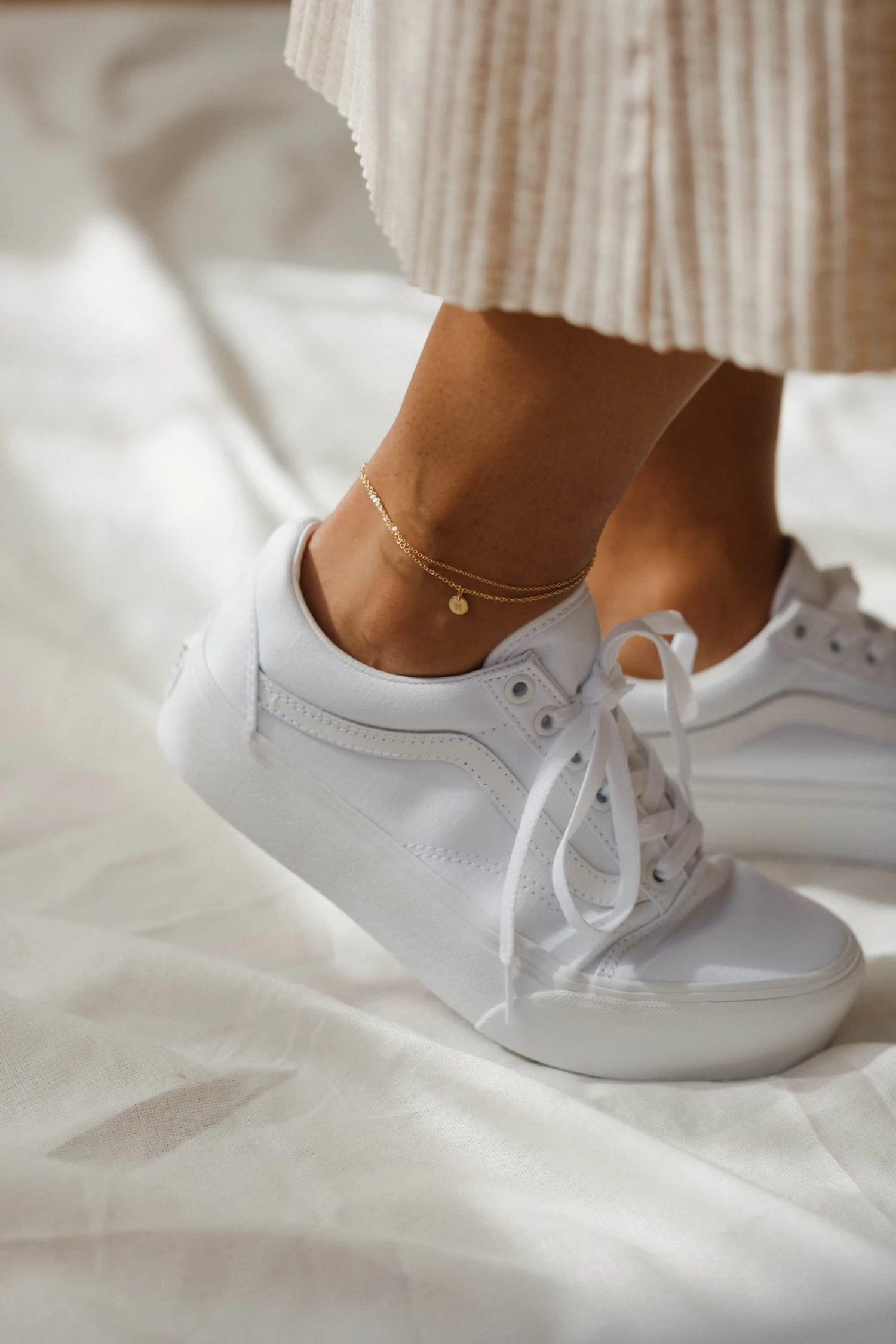 Double Cable Chain Anklet 5 Double Cable Chain Anklet - Image 3