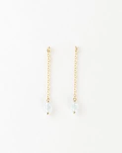Mina Gem Drop Earrings