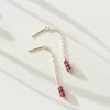 Mina Birthstone Drop Earrings 2 Mina Birthstone Drop Earrings -Gldn Shop earring GLD 3915