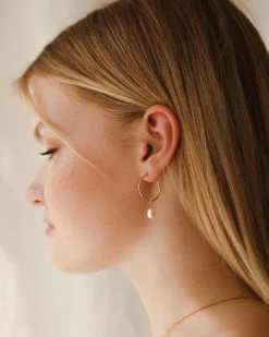 Mae Pearl Charm Hoops Kit -Gldn Shop emily gldn 12645