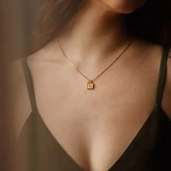 Enneagram Type Nine Necklace -Gldn Shop ennegram vday 4911 min