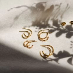 Elinor Hoops -Gldn Shop everyday hoops gldn 5567