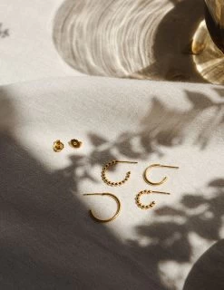 Telkes Huggie Hoops 19 Telkes Huggie Hoops -Gldn Shop everyday hoops gldn 5590