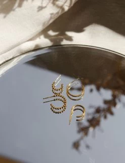 Elinor Hoops -Gldn Shop everyday hoops gldn 5595