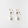 Deux Pearl Drop Earrings 1 Deux Pearl Drop Earrings -Gldn Shop floatingpearls1944 Edit Edit min
