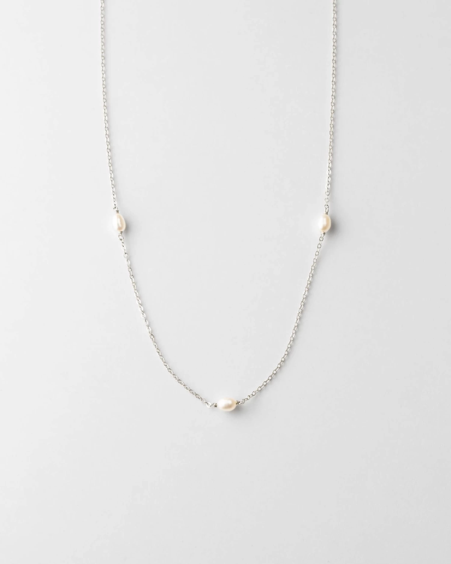 Trinity Pearl Necklace 4 Trinity Pearl Necklace - Image 2