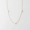 Trinity Pearl Necklace -Gldn Shop floatingpearls1959 Edit min