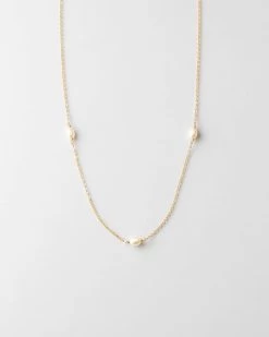 Trinity Pearl Necklace