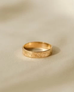 Flora Meuse Band -Gldn Shop floral inspired stacking rings