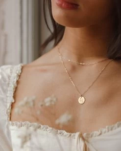 Flora Necklace -Gldn Shop forget me not flower jewelry 6e4534de b986 4e81 8e50 7bc1ac8d4da5