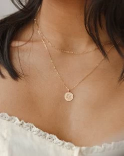 Birth Flower Necklace -Gldn Shop forget me not flower pendant necklace