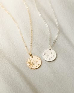 Galaxy Initial Necklace -Gldn Shop galaxy initials 5copy