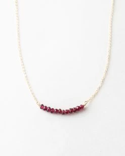 Maia Gemstone Necklace