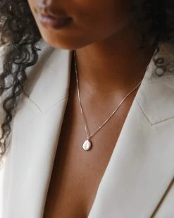 Worry Stone Necklace -Gldn Shop gldn 2288