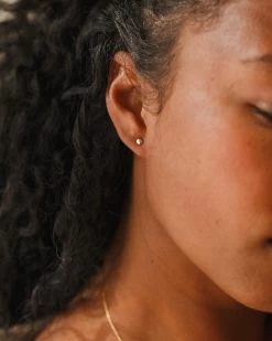 Tiny Pebble Studs -Gldn Shop gldn 2493