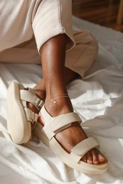 Double Cable Chain Anklet 28 Double Cable Chain Anklet -Gldn Shop gldn bridal 7992