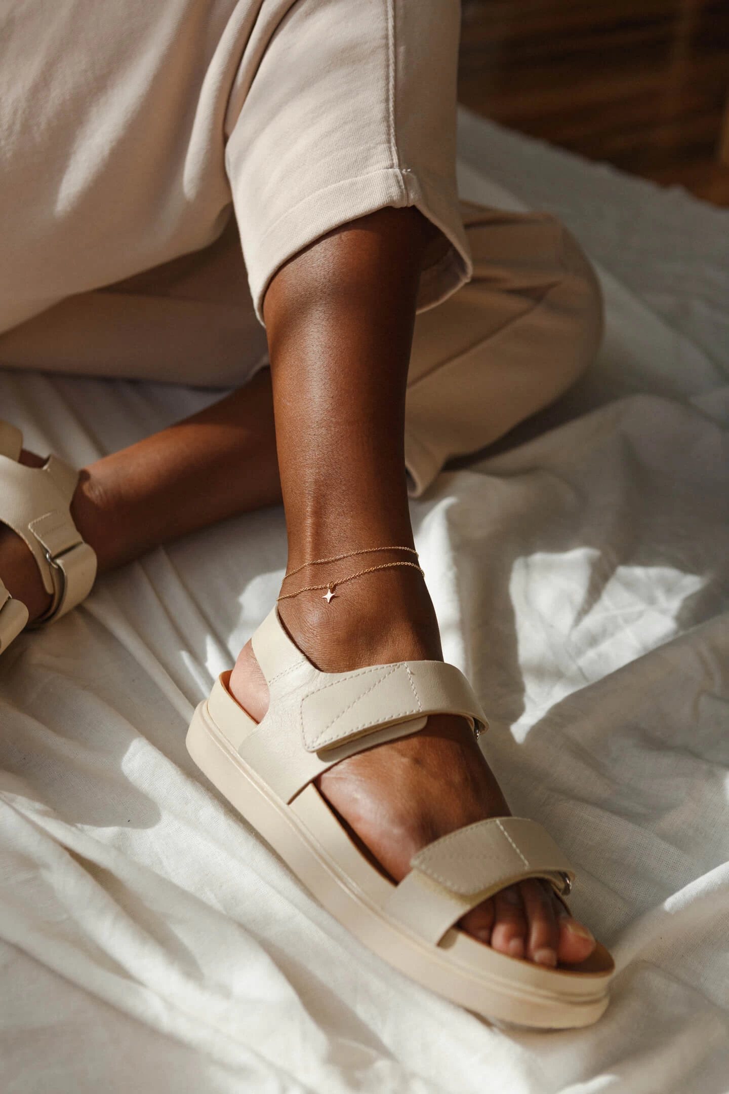 Double Cable Chain Anklet 11 Double Cable Chain Anklet - Image 9