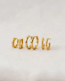 Signature Stacking Hoop Set