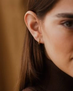 Aura Birthstone Hoops -Gldn Shop gldn holiday 2023 3773