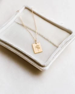 Flora Marseille Necklace -Gldn Shop gldn jewelry 3 min