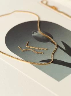 Luminary Tennis Earrings -Gldn Shop gldn moms 9450