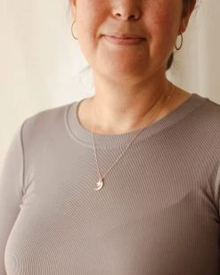 Moon & Stars Necklace -Gldn Shop gldn mothers day5179