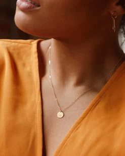 Peace Necklace -Gldn Shop gldn jewelry 6375 peaceedit