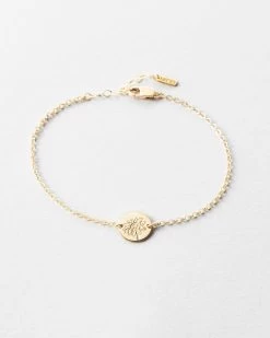 Flora Mila Bracelet 25 Flora Mila Bracelet -Gldn Shop gold floral charm bracelet