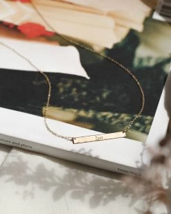 Serra Necklace -Gldn Shop hammered GLD 4735