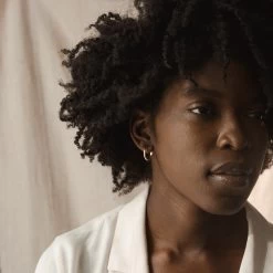 Farrah Hoops -Gldn Shop hoop earring gldn 1154