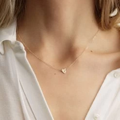 Frankie Heart Necklace -Gldn Shop ia 7000000003