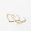 Randall Hoops -Gldn Shop large square hoops GF 2 1