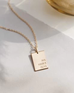 Personalized Marseille Necklace -Gldn Shop marseille GLDN gift guide 20203188
