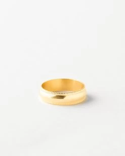 Milly Band -Gldn Shop milgrain ring