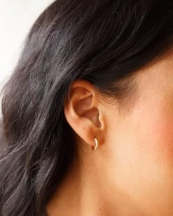 Elle Hoops 14 Elle Hoops -Gldn Shop model 10357