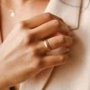 Milly Band -Gldn Shop model ring 2