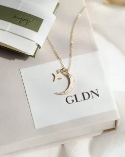 Moon & Stars Necklace -Gldn Shop moon stars GLDN gift guide 0560 1
