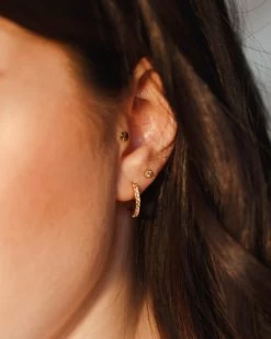 Ophelia White Sapphire Hoops 18 Ophelia White Sapphire Hoops -Gldn Shop octavia 2022 gldn sapphire 15856