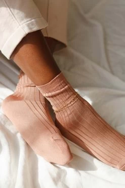 Small Paperclip Chain Anklet -Gldn Shop papercliip chain gldn bridal 7964 aaf24f21 f254 43d8 affa bdf45fc6c18b