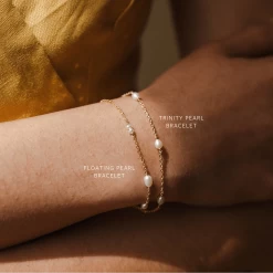Trinity Pearl Bracelet -Gldn Shop pearl bracelet comparison min